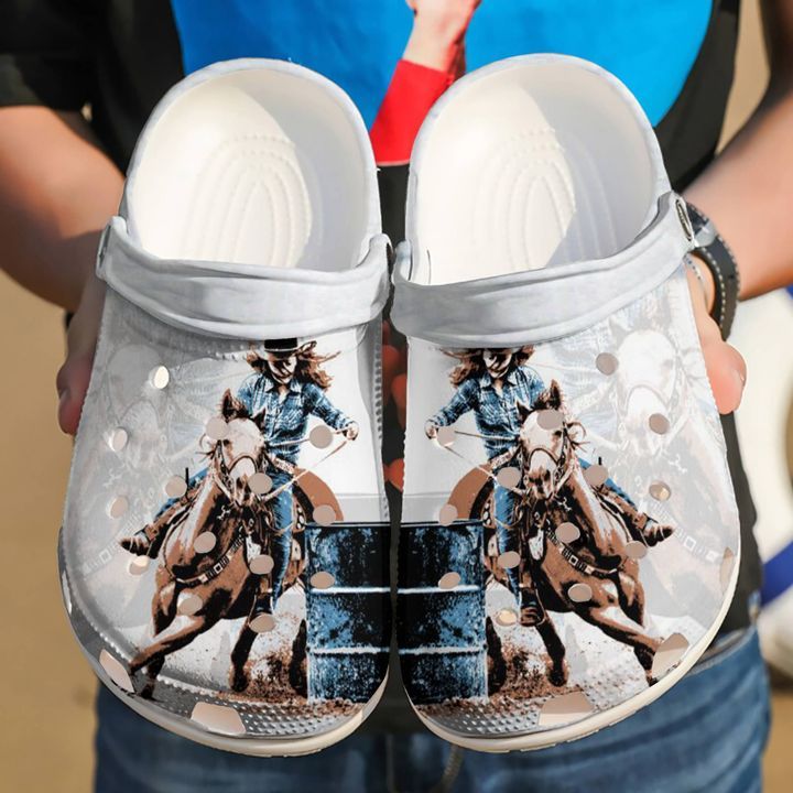 Barrel Racing Lover Sku 79 Crocs Crocband Clog Comfortable For Mens Womens Classic Clog Water Shoes Barrel Racing Lover Sku 79 Crocs Crocband Clog Comfortable For Mens Womens Classic Clog Water Shoes