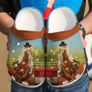 Barrel Racing Turn And Burn V3 Sku 116 Crocs Crocband Clog Comfortable For Mens Womens Classic Clog Water Shoes