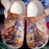 Barrel Racing Watercolor Rider Sku 99 Crocs Crocband Clog Comfortable For Mens Womens Classic Clog Water Shoes