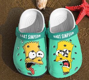 Bart Simpson Crocs Crocband Clog Clog For Mens And Womens Classic Clog Water Shoes Comfortable