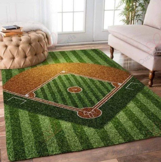 Baseball 2 Rug Sport Decor Gift Floor Decor Living Room Carpet Rug Area Rug - d45093d96621 Baseball 2 Rug Sport Decor Gift Floor Decor Living Room Carpet Rug Area Rug - d45093d96621