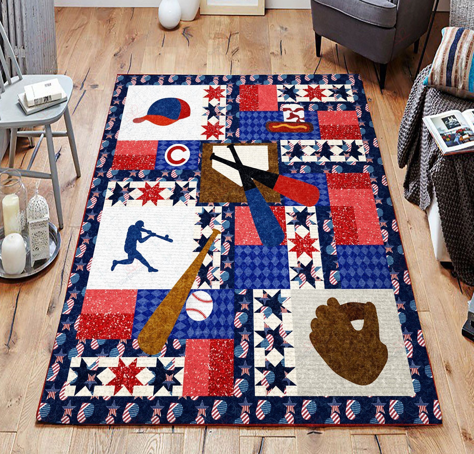 Baseball 2 Rug Sport Decor Gift Floor Decor Living Room Carpet Rug Area Rug - 190dc339610c Baseball 2 Rug Sport Decor Gift Floor Decor Living Room Carpet Rug Area Rug - 190dc339610c