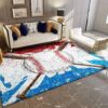 Baseball Ball 1 Rug Sport Decor Gift Floor Decor Living Room Carpet Rug Area Rug - c2ca63ab8319