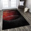 Baseball Ball Rug Sport Decor Gift Floor Decor Living Room Carpet Rug Area Rug - 6639d3f935b4