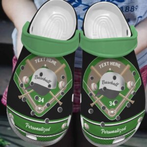Baseball Course Personalized Clog Custom Crocs Comfortablefashion Style Comfortable For Women Men Kid Print 3D