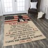 Baseball Daughter Wherever Your Journey In Life May Take You Rug Sport Decor Gift Floor Decor Living Room Carpet Rug Area Rug - ea30ad396979