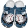 Baseball Falls Against The Wall Shoes Crocs Clog For Batter-Crocbland Clog Gift For Fan Baseball
