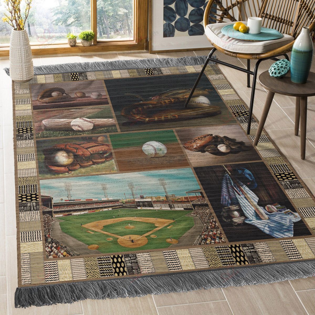 Baseball Gloves Rug Sport Decor Gift Floor Decor Living Room Carpet Rug Area Rug - b334c71a349a Baseball Gloves Rug Sport Decor Gift Floor Decor Living Room Carpet Rug Area Rug - b334c71a349a