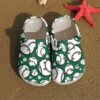 Baseball Green Ball Sku 125 Crocs Clog Clog Shoes