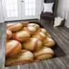 Baseball Rug Sport Decor Gift Floor Decor Living Room Carpet Rug Area Rug - d4772057b33d