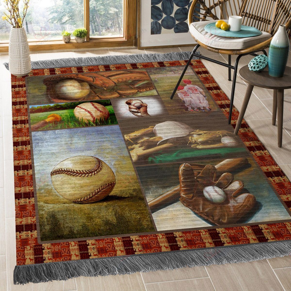 Baseball Rug Sport Decor Gift Floor Decor Living Room Carpet Rug Area Rug - 18d4322fe80d Baseball Rug Sport Decor Gift Floor Decor Living Room Carpet Rug Area Rug - 18d4322fe80d