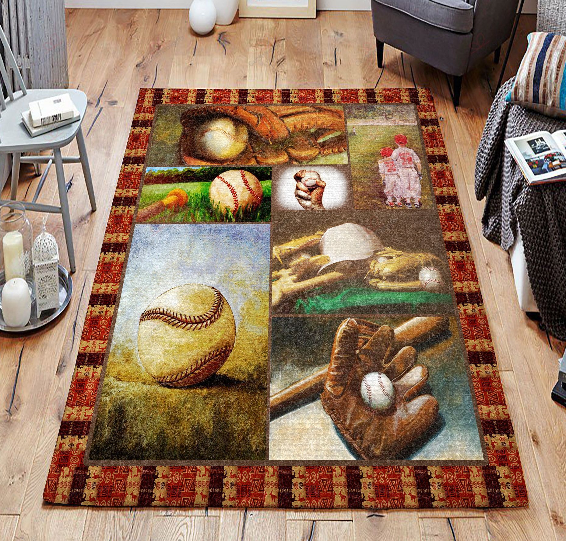 Baseball Rug Sport Decor Gift Floor Decor Living Room Carpet Rug Area Rug - 4075612c86f2 Baseball Rug Sport Decor Gift Floor Decor Living Room Carpet Rug Area Rug - 4075612c86f2