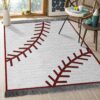 Baseball Rug Sport Decor Gift Floor Decor Living Room Carpet Rug Area Rug - 8d683b8894e0