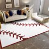 Baseball Rug Sport Decor Gift Floor Decor Living Room Carpet Rug Area Rug - f42c23910705
