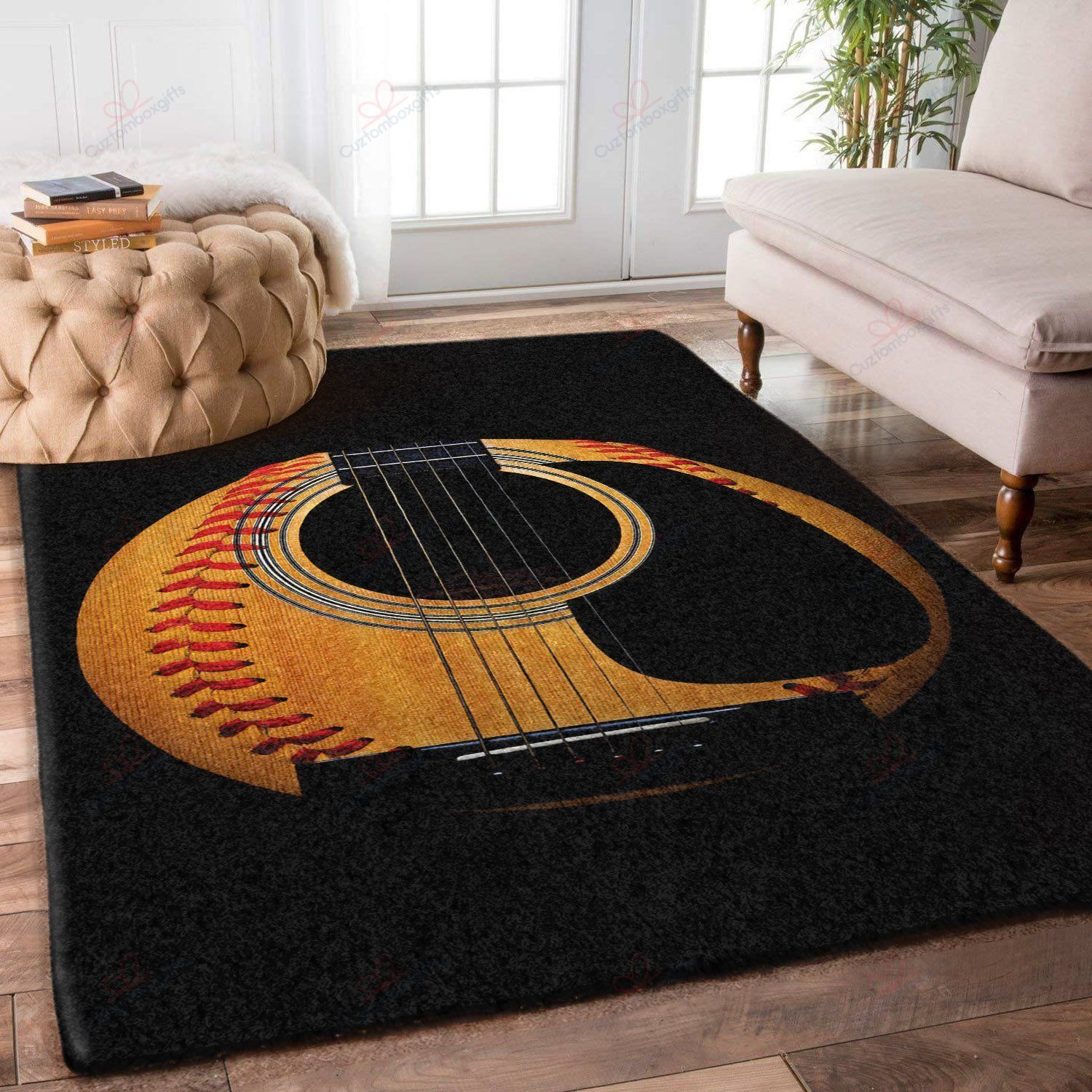 Baseball Guitar Rug Sport Decor Gift Floor Decor Living Room Carpet Rug Area Rug - f73eba4838e0 Baseball Guitar Rug Sport Decor Gift Floor Decor Living Room Carpet Rug Area Rug - f73eba4838e0