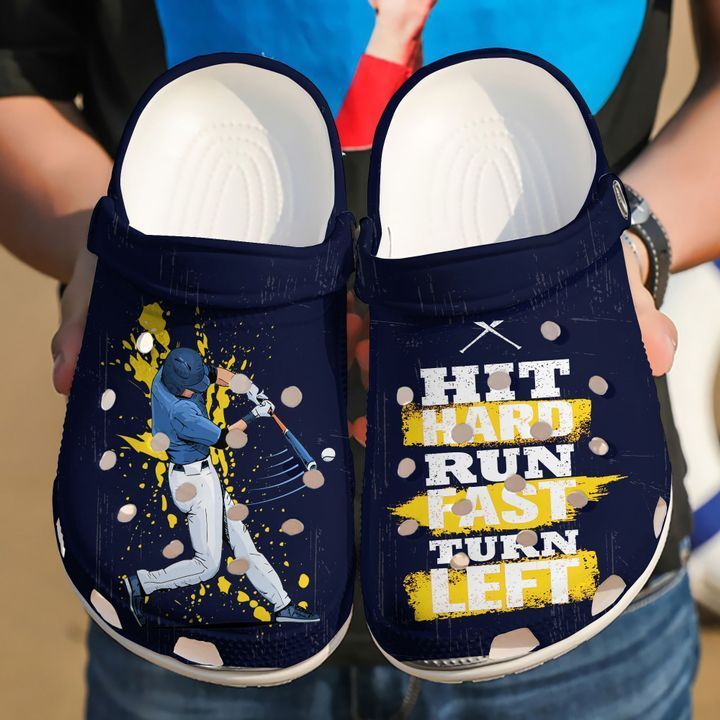 Baseball Hit Hard Run Fast Sku 126 Crocs Clog Clog Shoes Baseball Hit Hard Run Fast Sku 126 Crocs Clog Clog Shoes