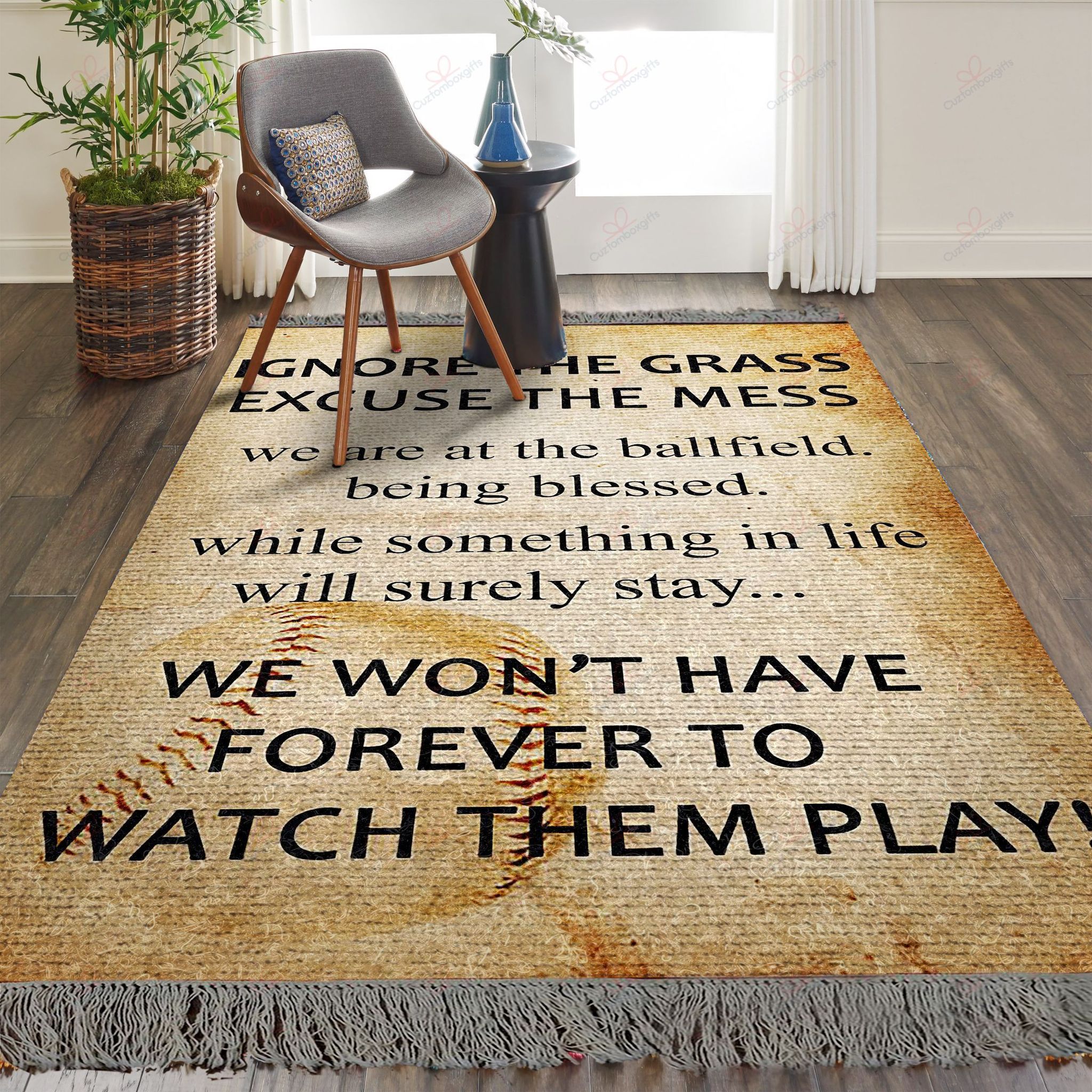 Baseball Ignore The Grass Excuse The Mess Rug Sport Decor Gift Floor Decor Living Room Carpet Rug Area Rug - fe4906714002 Baseball Ignore The Grass Excuse The Mess Rug Sport Decor Gift Floor Decor Living Room Carpet Rug Area Rug - fe4906714002