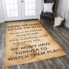 Baseball Ignore The Grass Excuse The Mess Rug Sport Decor Gift Floor Decor Living Room Carpet Rug Area Rug - b00ec83d614c