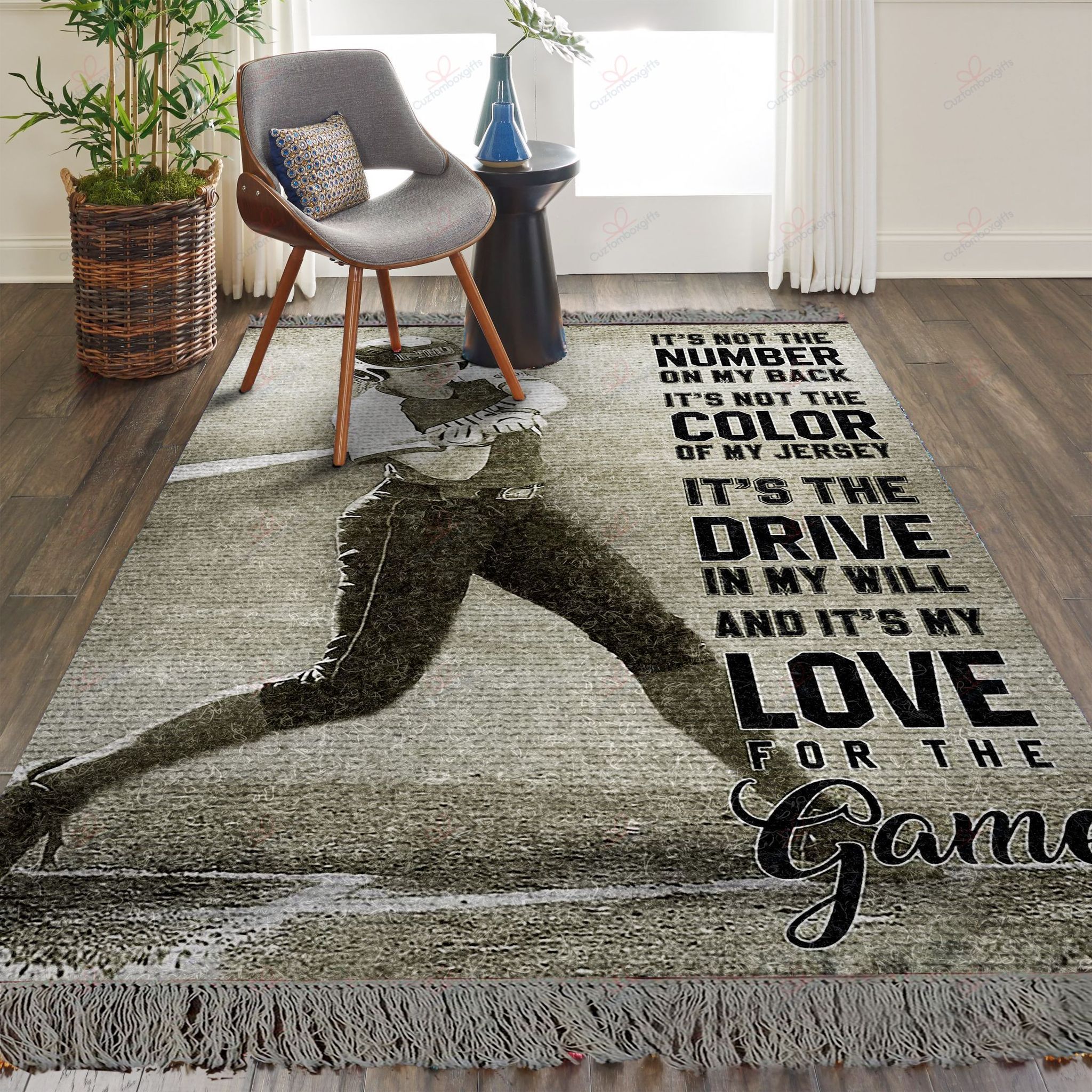 Baseball It Is Not The Number On My Back Its My Love For The Game Rug Sport Decor Gift Floor Decor Living Room Carpet Rug Area Rug - 5f09f4db9129 Baseball It Is Not The Number On My Back Its My Love For The Game Rug Sport Decor Gift Floor Decor Living Room Carpet Rug Area Rug - 5f09f4db9129