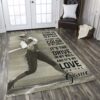 Baseball It Is Not The Number On My Back Its My Love For The Game Rug Sport Decor Gift Floor Decor Living Room Carpet Rug Area Rug - 514ceacf69f1