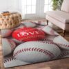 Baseball Love Rug Sport Decor Gift Floor Decor Living Room Carpet Rug Area Rug - 54f4e7b96212