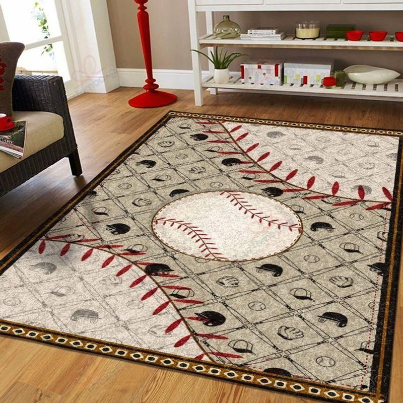 Baseball Lovers Rug Sport Decor Gift Floor Decor Living Room Carpet Rug Area Rug - f50173ff00b9 Baseball Lovers Rug Sport Decor Gift Floor Decor Living Room Carpet Rug Area Rug - f50173ff00b9