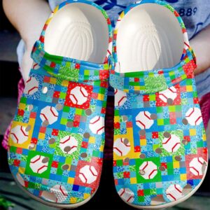 Baseball Lovers Sku 167 Crocs Clog Clog Shoes