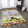 Baseball Make Your Dream Come True Rug Sport Decor Gift Floor Decor Living Room Carpet Rug Area Rug - ab239e17cb46