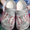 Baseball Metal Sku 122 Crocs Clog Clog Shoes