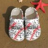 Baseball Pattern Sku 168 Crocs Clog Clog Shoes