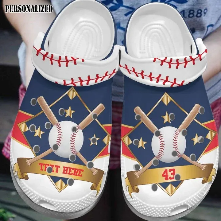 Baseball Personalize Clog Custom Crocs Fashionstyle Comfortable For Women Men Kid Print 3D Baseball Lovers Ver 1.0 Baseball Personalize Clog Custom Crocs Fashionstyle Comfortable For Women Men Kid Print 3D Baseball Lovers Ver 1.0