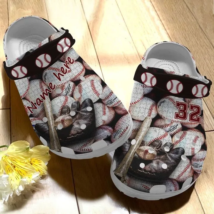 Baseball Personalize Clog Custom Crocs Fashionstyle Comfortable For Women Men Kid Print 3D I Love Playing Baseball Brown Baseball Personalize Clog Custom Crocs Fashionstyle Comfortable For Women Men Kid Print 3D I Love Playing Baseball Brown