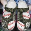 Baseball Personalize Clog Custom Crocs Fashionstyle Comfortable For Women Men Kid Print 3D Love Baseball 1