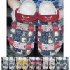 Baseball Personalize Clog Custom Crocs Fashionstyle Comfortable For Women Men Kid Print 3D Whitesole All Star