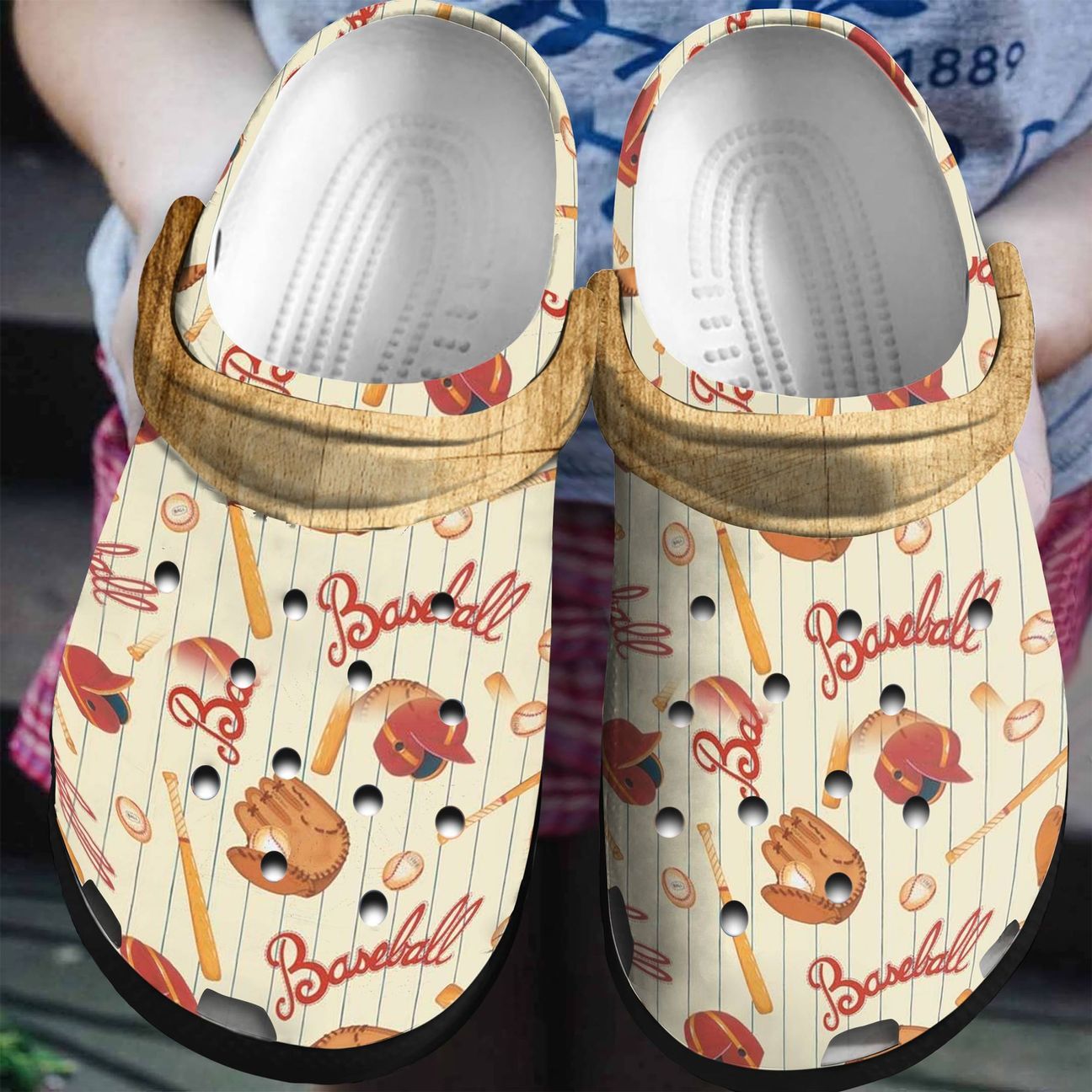 Baseball Personalized Clog Custom Crocs Comfortablefashion Style Comfortable For Women Men Kid Print 3D Baseball Baseball Personalized Clog Custom Crocs Comfortablefashion Style Comfortable For Women Men Kid Print 3D Baseball