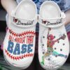 Baseball Personalized Clog Custom Crocs Comfortablefashion Style Comfortable For Women Men Kid Print 3D I Love Baseball