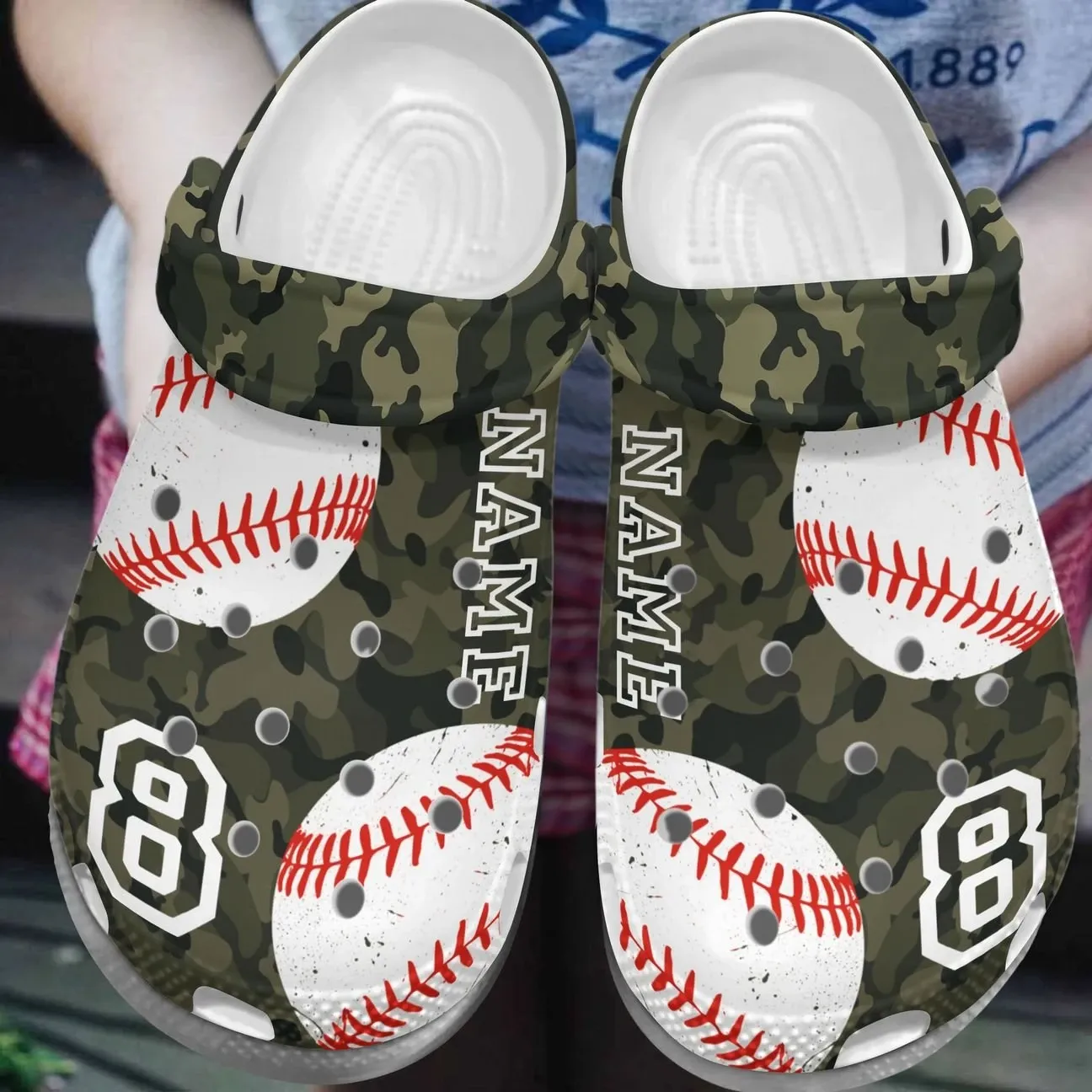 Baseball Personalized Clog Custom Crocs Comfortablefashion Style Comfortable For Women Men Kid Print 3D Love Baseball 1 Baseball Personalized Clog Custom Crocs Comfortablefashion Style Comfortable For Women Men Kid Print 3D Love Baseball 1