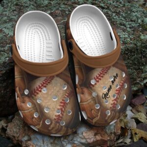 Baseball Personalized Clog Custom Crocs Comfortablefashion Style Comfortable For Women Men Kid Print 3D Love Baseball