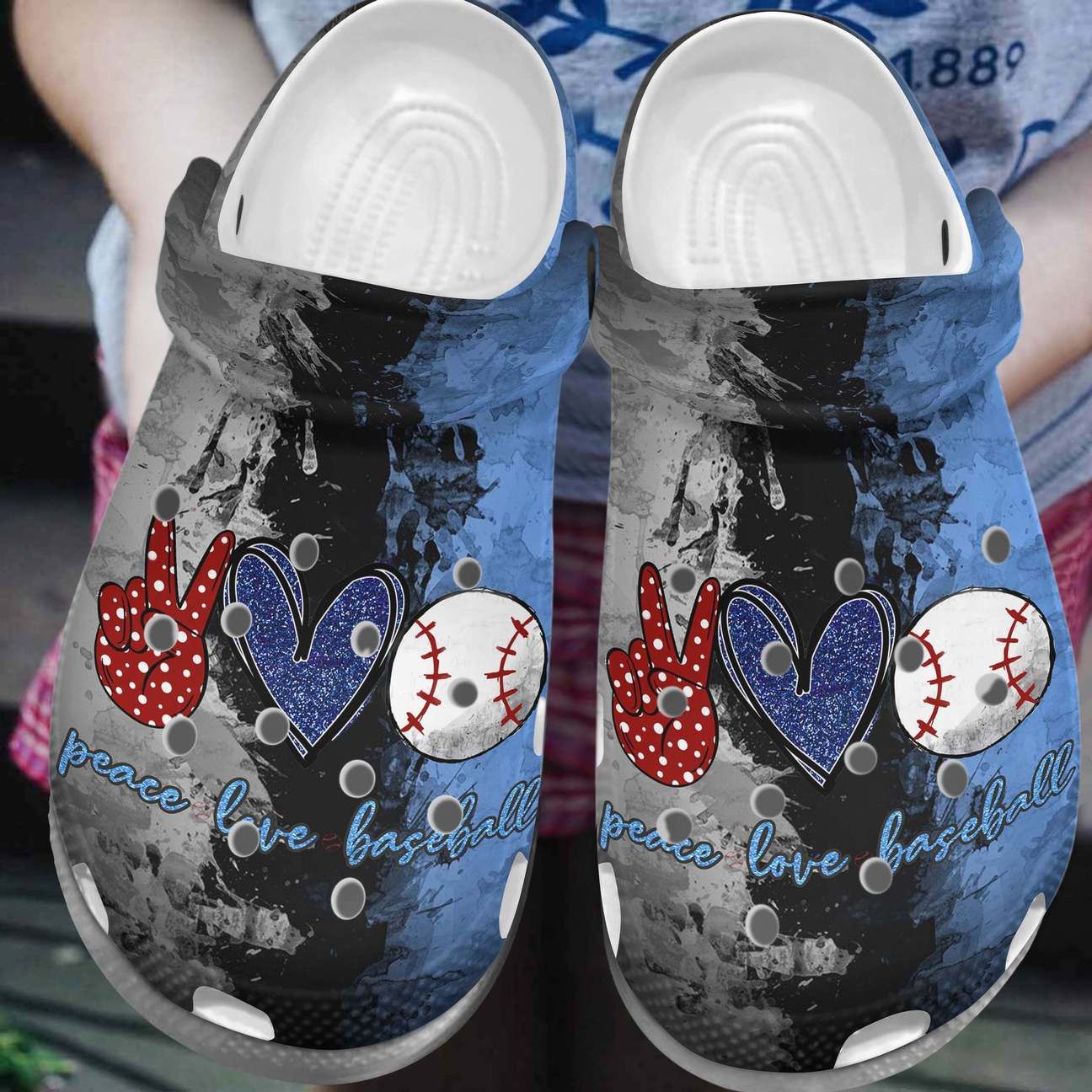 Baseball Personalized Clog Custom Crocs Comfortablefashion Style Comfortable For Women Men Kid Print 3D Peace Love Baseball 51 Baseball Personalized Clog Custom Crocs Comfortablefashion Style Comfortable For Women Men Kid Print 3D Peace Love Baseball 51