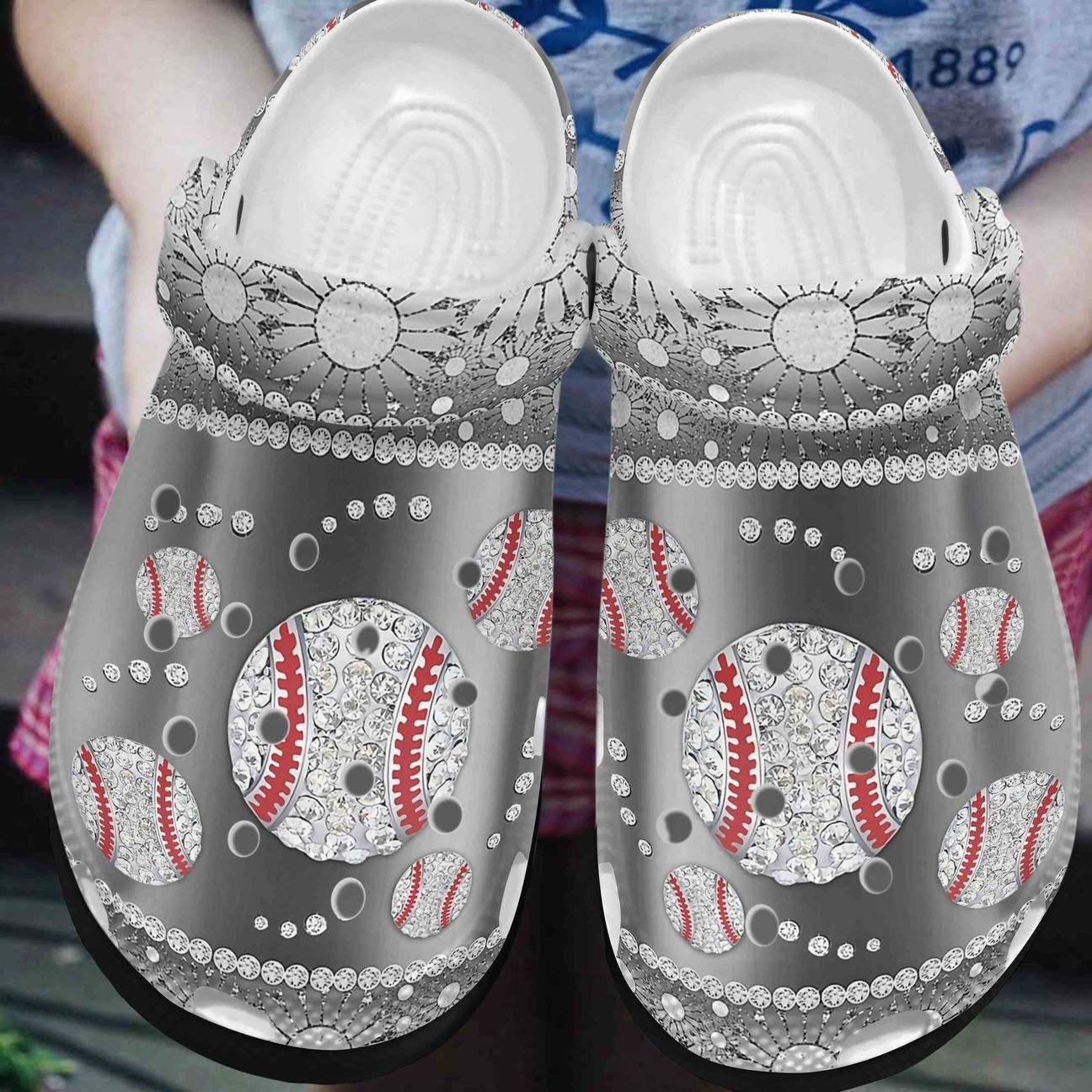 Baseball Personalized Clog Custom Crocs Comfortablefashion Style Comfortable For Women Men Kid Print 3D Sparkle Baseball Baseball Personalized Clog Custom Crocs Comfortablefashion Style Comfortable For Women Men Kid Print 3D Sparkle Baseball