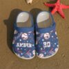 Baseball Personalized Clog Custom Crocs Comfortablefashion Style Comfortable For Women Men Kid Print 3D Star Baseball