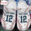 Baseball Personalized Clog Custom Crocs Comfortablefashion Style Comfortable For Women Men Kid Print 3D Uniform