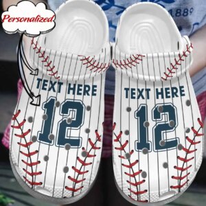 Baseball Personalized Clog Custom Crocs Comfortablefashion Style Comfortable For Women Men Kid Print 3D Uniform