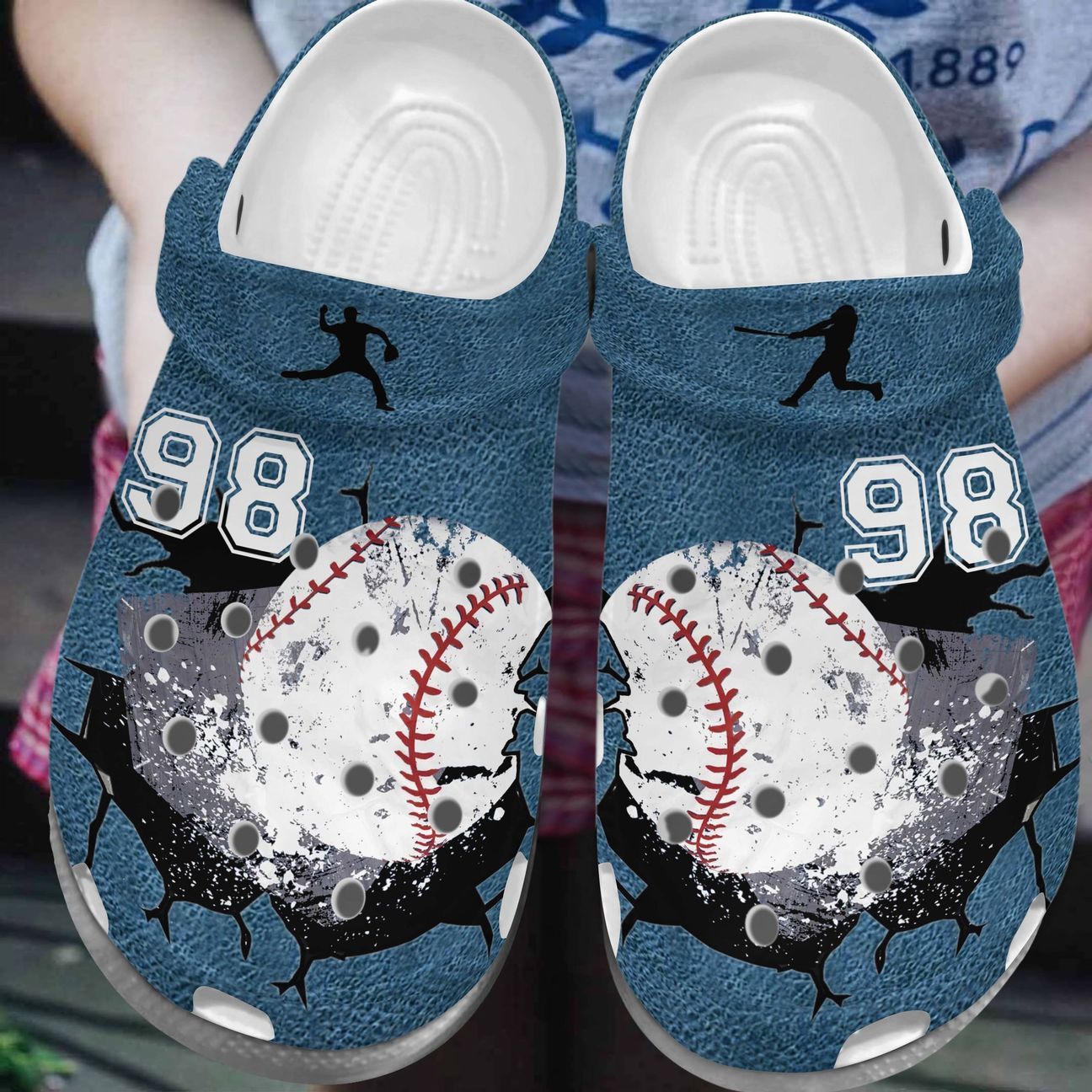 Baseball Personalized Personalize Clog Custom Crocs Fashionstyle Comfortable For Women Men Kid Print 3D Cracks Baseball Personalized Personalize Clog Custom Crocs Fashionstyle Comfortable For Women Men Kid Print 3D Cracks