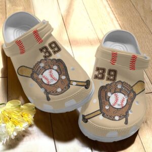 Baseball Personalized Personalize Clog Custom Crocs Fashionstyle Comfortable For Women Men Kid Print 3D Whitesole