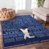 Baseball Player Rug Sport Decor Gift Floor Decor Living Room Carpet Rug Area Rug - 2e0e26893b48