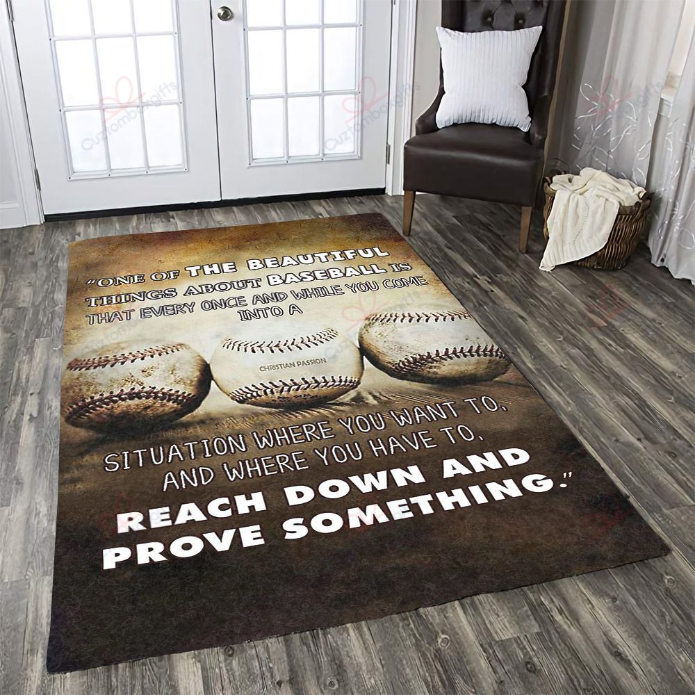 Baseball Reach Down And Prove Something Rug Sport Decor Gift Floor Decor Living Room Carpet Rug Area Rug - 5d60fd549631 Baseball Reach Down And Prove Something Rug Sport Decor Gift Floor Decor Living Room Carpet Rug Area Rug - 5d60fd549631
