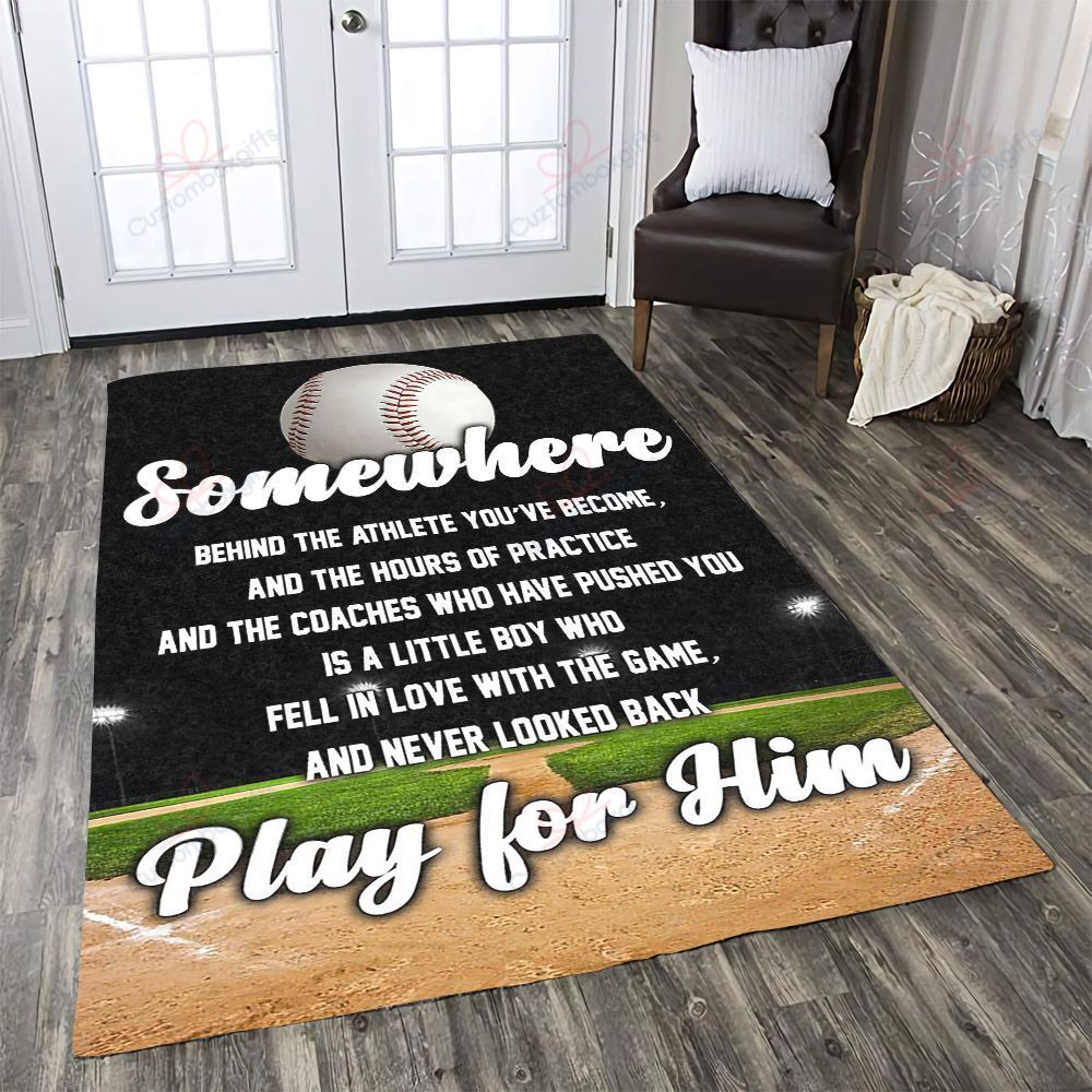 Baseball Somewhere Play For Him 1 Rug Sport Decor Gift Floor Decor Living Room Carpet Rug Area Rug - 58f4656c319d Baseball Somewhere Play For Him 1 Rug Sport Decor Gift Floor Decor Living Room Carpet Rug Area Rug - 58f4656c319d