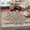 Baseball Son Wherever Your Journey In Life May Take You Rug Sport Decor Gift Floor Decor Living Room Carpet Rug Area Rug - 09739917181c