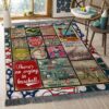 Baseball Take Me Out To The Ball Game Rug Sport Decor Gift Floor Decor Living Room Carpet Rug Area Rug - cb86c7b9191d